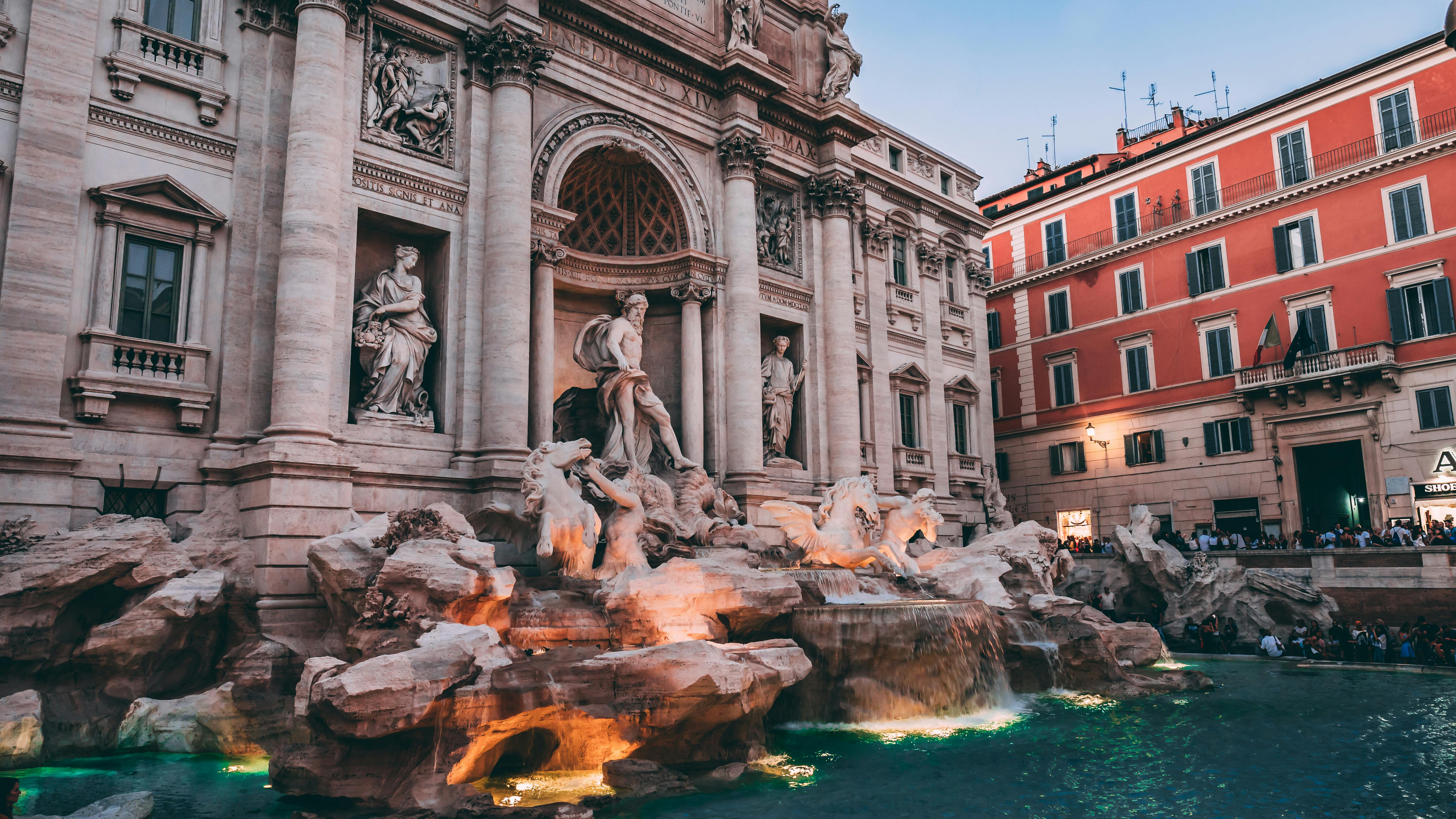 Fontaine en Italie